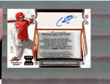 2023 Leaf Trinity Christian Encarnacion-Strand RC Auto Laundry Tag Patch 1/99