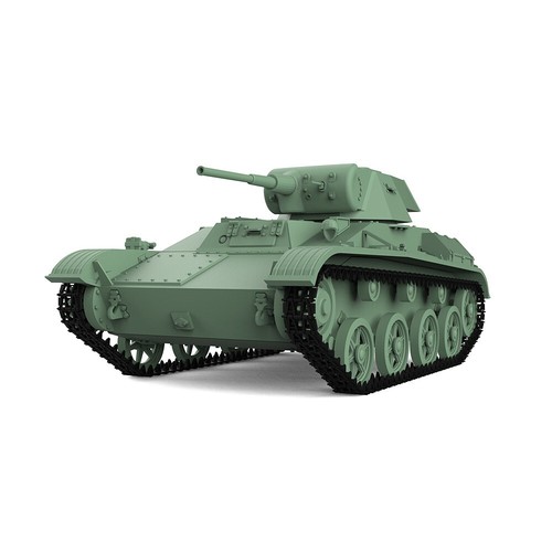 SSMODEL SS144602 1/144 Kit Modelo Militar Soviético T-45 Tanque Ligero GUERRA WoT - Imagen 3 de 8