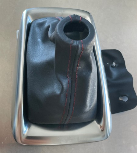 2014 2015 2016 2017 2018 MAZDA 3 AUTOMATIC BLACK  SHIFT KNOB BOOT BEZEL  K3006🟠 - Picture 11 of 24