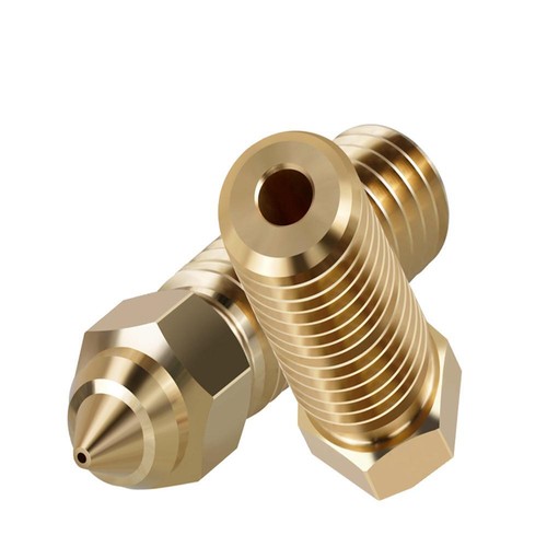 For Creality K1/K1 Max Nozzle Brass 3D Printer Nozzles 0.2 0.4 0.6 0.8 1.2mm lot - Zdjęcie 14 z 28