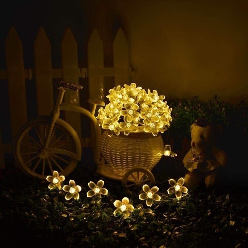 LED Solar String Lights Outdoor Garden Yard Decor Lamp Waterproof Fairy Light - Picture 112 of 222
