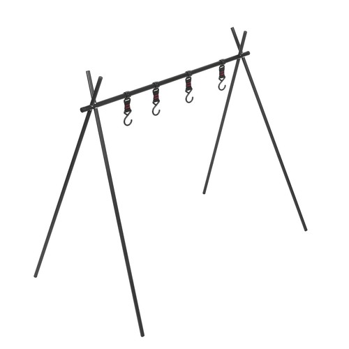Campfire Cooking Stand Tripod BBQ Grill For Outdoor Picnic Cookware Party AU - Picture 12 of 12