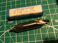 1 pc #7 Drill/Countersink 47-10578 645 HSS New (216)