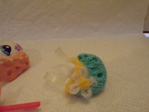 Littlest Pet Shop~#1615~Cocker Spaniel~Dog~Blue Eyes~Hat~From Pinwheel Daises - Picture 4 of 4