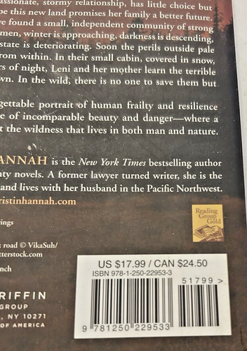 The Great Alone ~ By Kristin Hannah ~ A Novel ~ Paperback ~ Mint Condition - Picture 3 of 9