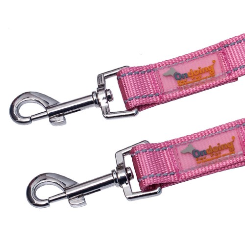 Double Ended 2 Way Dog Leash Dual Lead Walking Training Rope No Tangle Pet Cat - Picture 16 of 35