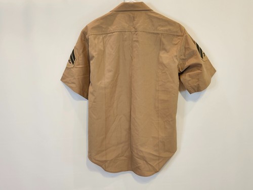 Camicia abbottonata stile militare con toppe 16 DSCP Valor Collection LARP Cosplay - Foto 13 di 13