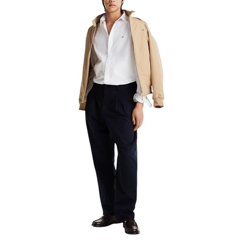 TOMMY HILFIGER Mens Oxford Shirts Slim Fit Long Sleeve Casual Cotton Formal Top - Picture 12 of 35