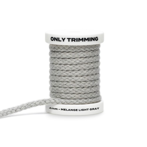 4mm 3/16 Inch Drawstring Braided Soft Cotton Cord Rope - Picture 72 of 75