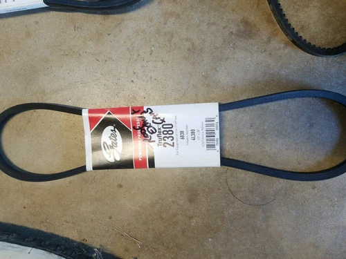 Gates 2380 Truflex V-Belt Static Safe 1/2" x 38" 4L380