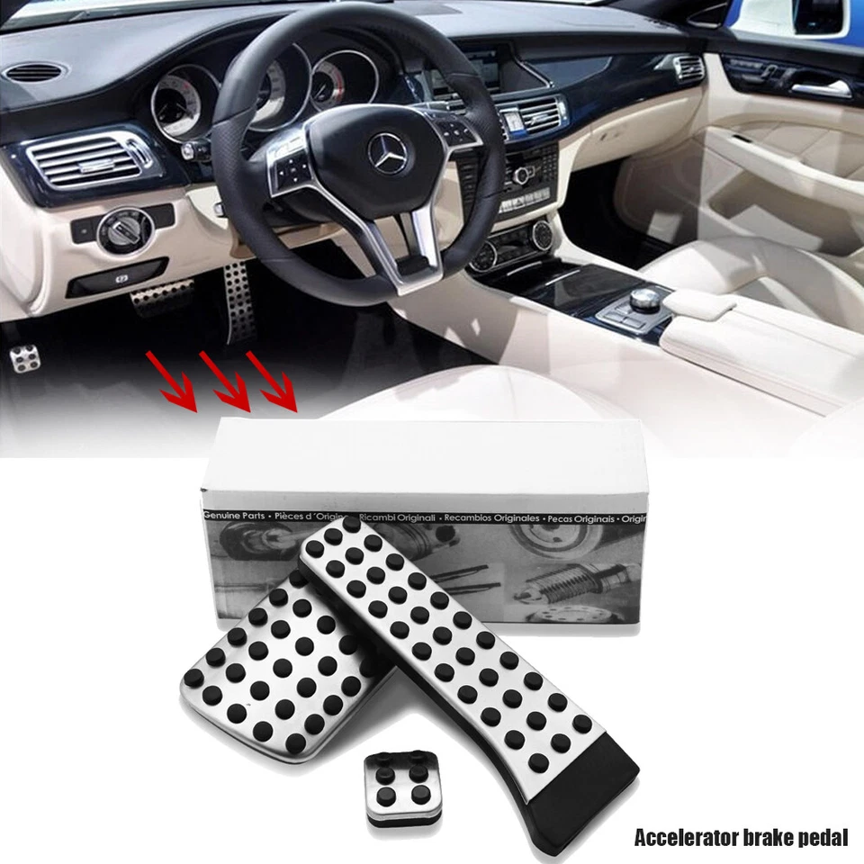 Pedal de emergencia freno de gasolina para Mercedes-Benz Clase C E S W204 W212 W218 W222 R172 Foto 4 de 4