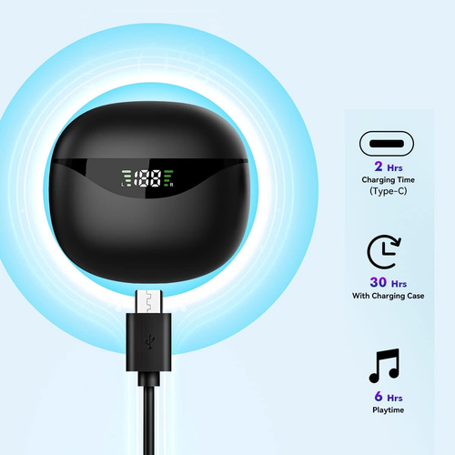 Auriculares Bluetooth Auriculares 5.3 Inalámbricos Cancelación de Ruido TWS Trucker Impermeable - Imagen 16 de 19