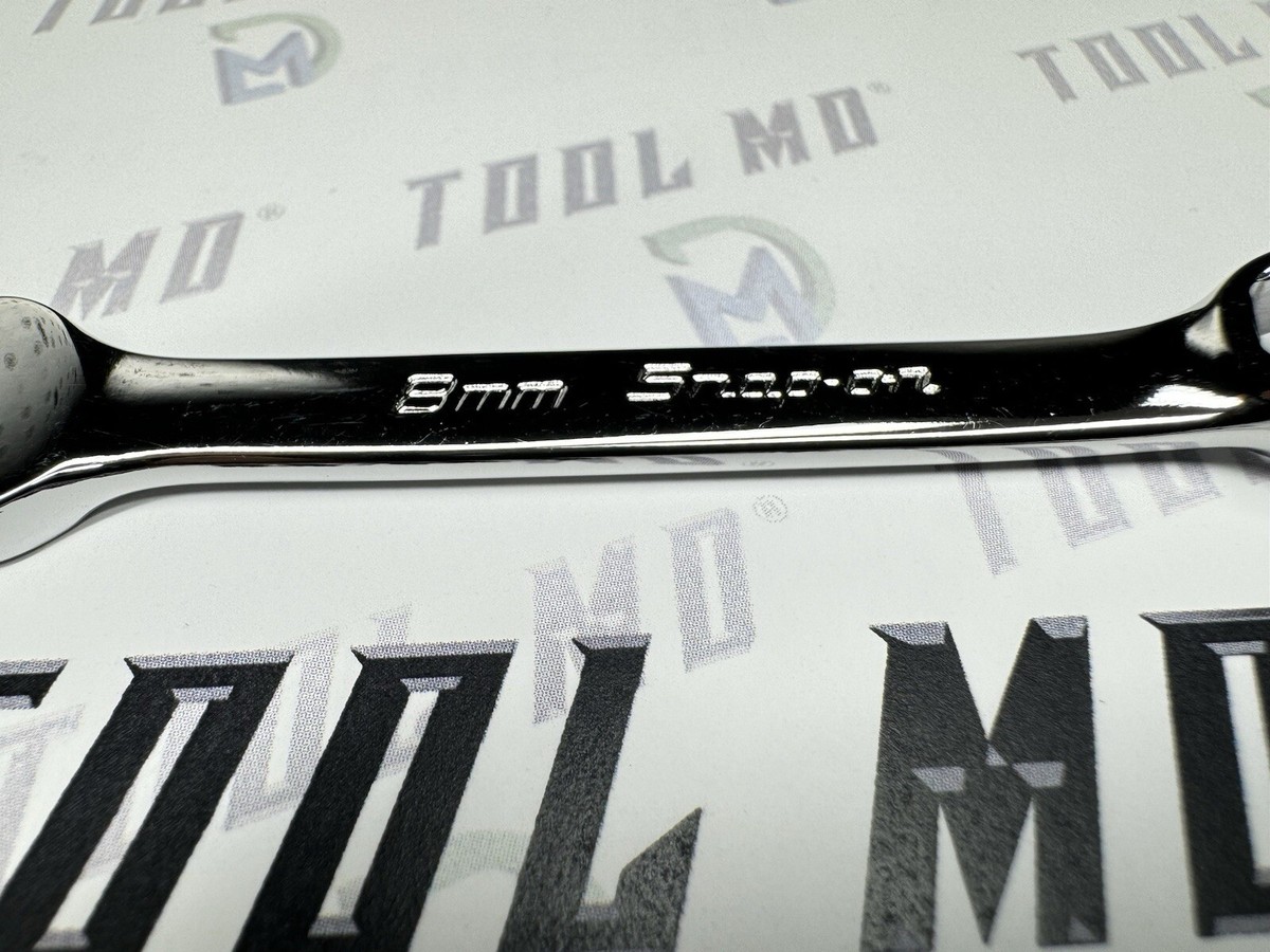 Snap-on 6-point 8mm Midget Metric Combination Wrench Oxim8 USA for