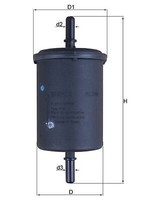 Mahle KL 248 Kraftstofffilter FüR CitroËN DS Passend FüR Fiat Lada Lancia