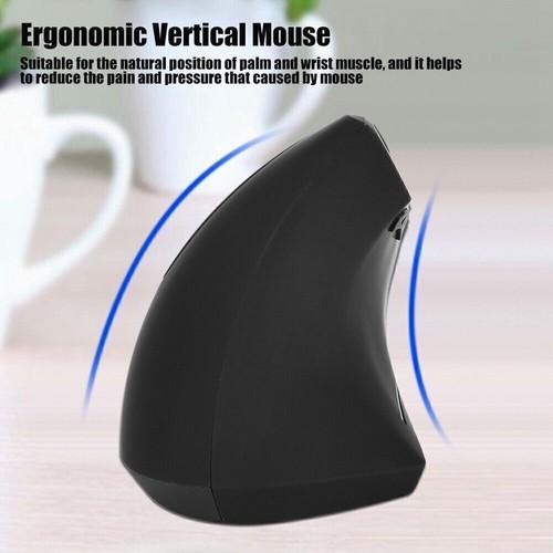 Mysz Bezprzewodowa mysz ładująca Ergonomiczna pionowa mysz Lewa ręka Optyczna - Zdjęcie 3 z 12