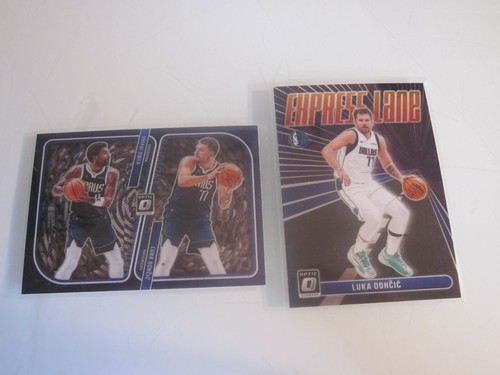 LUKA DONCIC 2023-24 OPTIC OPTICAL ILLUSIONS PURP + EXPRESS LANE DALLAS MAVERICKS - Imagen 1 de 2