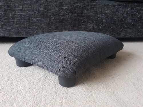 Under desk foot stool 10 cm tall home office small footrest multicolour bed step - Picture 7 of 15