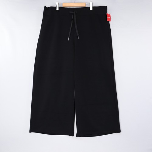 Spanx Womens Pants AirEssentials Cropped Wide Leg Pant Black 50433 Size NWT - Picture 39 of 43