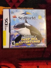 SeaWorld: Shamu's Deep Sea Adventures (Nintendo DS, 2005) Complete. Tested.