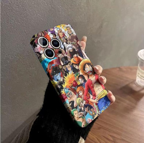 One Piece Luffy Anime Für iPhone 11 12 13 14 15 Case Hülle Schutzhülle Cover TPU - 第 3/3 張圖片