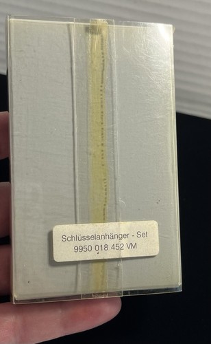 Vintage Schlüsselanhänger Swarovski Kristall Rosa Blau Gelb - Bild 2 von 12