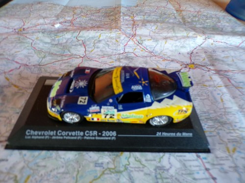 CHEVROLET Corvette C5 R n°72 Le Mans 2006 Alphand  IXO 1/43 en Boite défaut - Picture 1 of 2