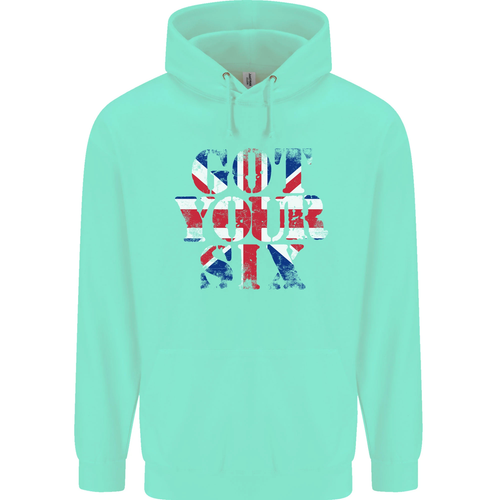 Ive Got Your Six Union Jack Flag Army Paras Childrens Kids Hoodie - Picture 12 of 68