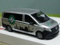 1/87 Busch Mb Vito Gewerkschaft Der Polizei 51191
