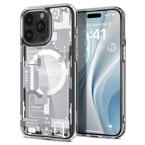 Etui iPhone 15 Pro Max / 15 Pro / 15 /15 Plus | Spigen [Ultra Hybrid] (MagFit) - Zdjęcie 9 z 156