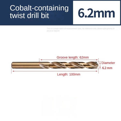 Cobalt Drill Bits HSS M35 Twist Bits For Stainless Steel Metal Wood Dia 1mm-15mm - Picture 71 of 103