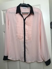 new york and company blouse -Pink XL