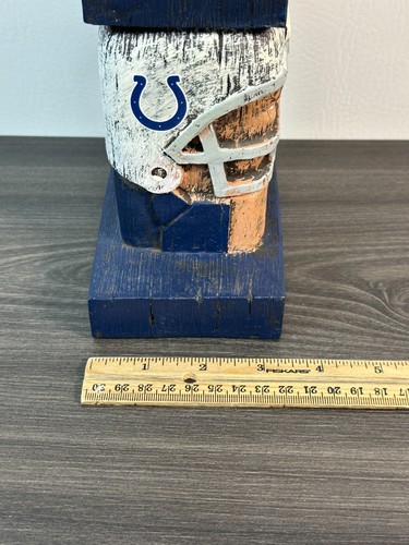 "Estatua de 16"" de jardín tótem tiki de los Indianapolis Colts" - Imagen 6 de 13