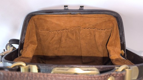 Bolso Cartera de Hombro Patricia Nash Escape Gracchi Cuero Repujado Dorado X-body - Imagen 21 de 21