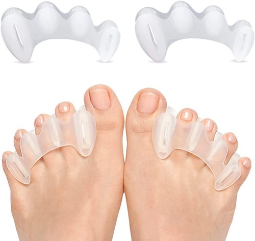 Toe Separators to Correct Your Toes, Support Foot Fitness and Balance, Bunions - Picture 2 of 11