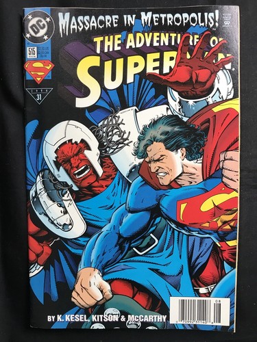 DC Comics The Adventure Of Superman No. 515 1994 Comics - Picture 1 of 3