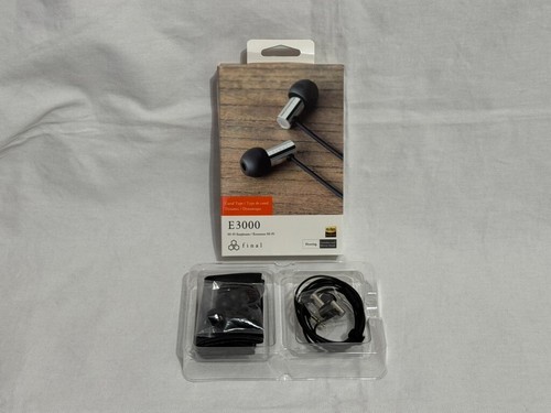 FINAL Audio E3000 In-Ear Earphones Earbuds Hi-Res Headphones IEM Monitors - Picture 6 of 24