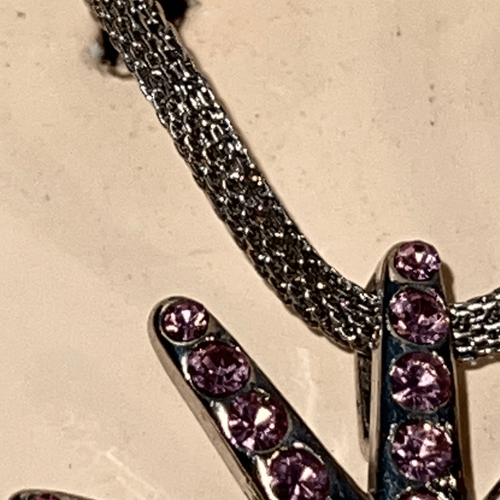 C&C California strass rosa stella scoppio tono argento nuovo con scatola - Foto 4 di 9