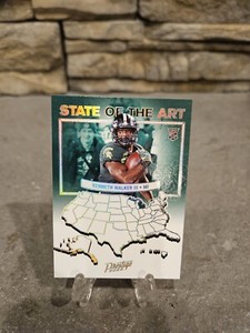 2022 Panini Prestige State of the Art Kenneth Walker III Rookie RC #SA-15