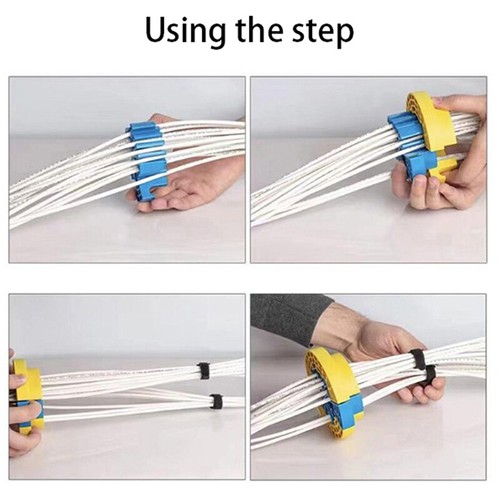 Network Carding Device Cable Comb Fireproof ABS Plastic Cables OrganizKY _yi - Afbeelding 5 van 15