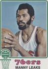 1973-74 Topps - Manny Leaks #74