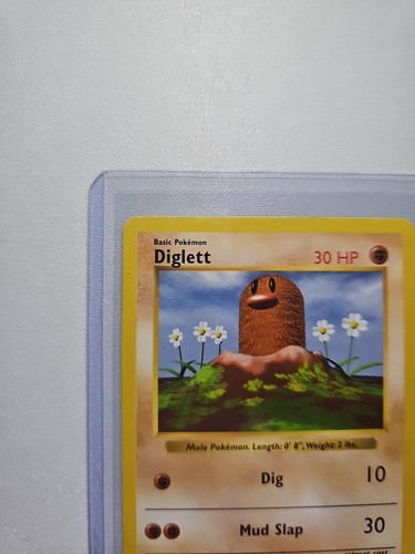 Diglett #047 Shadowless Base Set Pokemon TCG - Picture 3 of 10