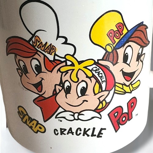 Collectible 2001 Rice Krispies "Snap crackle Pop" Nostalgic Coffee Mug - Picture 3 of 3