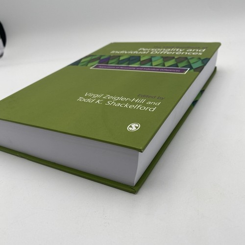 Sage Handbook of Personality and Individual Differences Applications Ziegler-Hil - Foto 2 di 8
