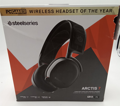Steelseries Arctis 7 Wireless Brand New Sealed Damaged Box - Picture 1 of 8