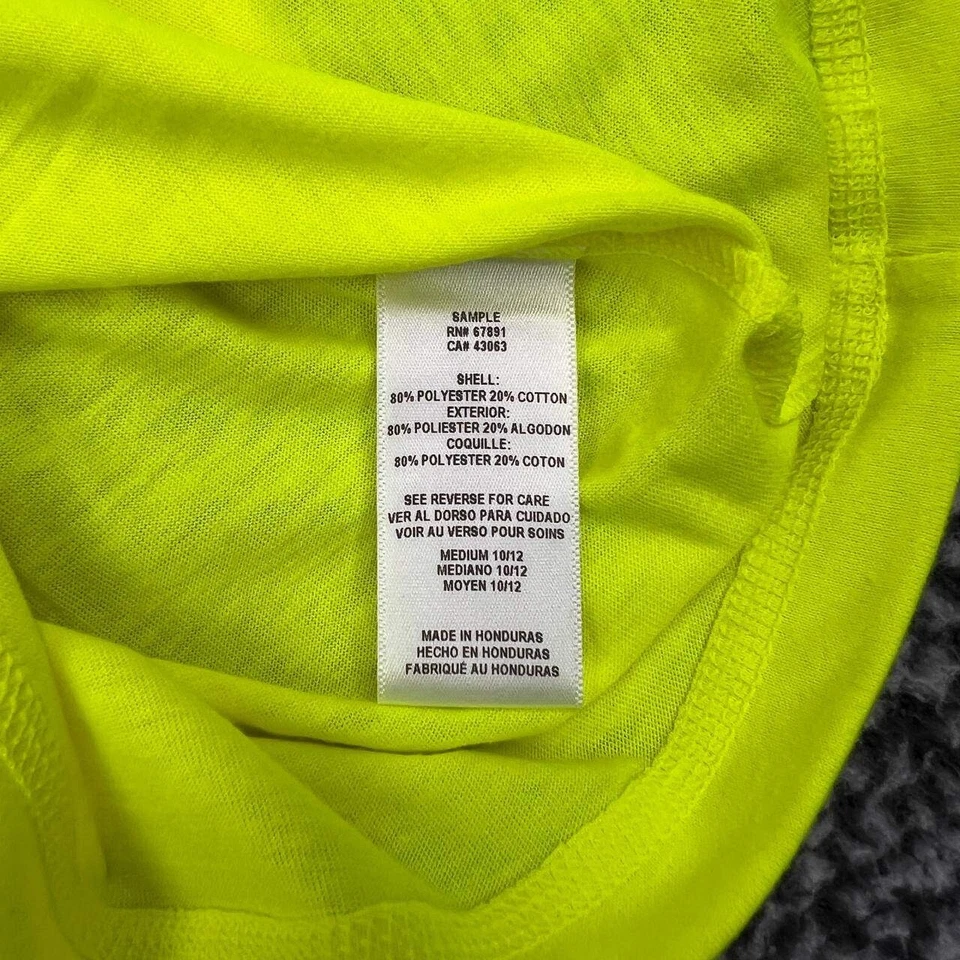 Camisa Chicago Cubs Juvenil Mediana 10-12 Verde Neón Majestuosa Manga Corta Nueva M Foto 4 de 4