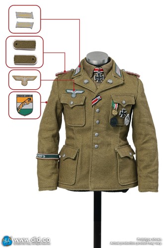 In Stock New DID D80185 1/6 WWII German Ishaan & Panzer Commander Stauffenberg - Picture 21 of 24