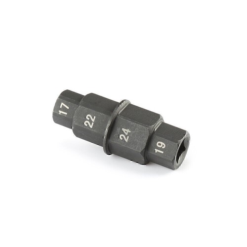 Herramienta de extracción del conductor del eje hexagonal de la rueda delantera trasera para motocicleta 17 19 22 24 mm F - Imagen 12 de 13