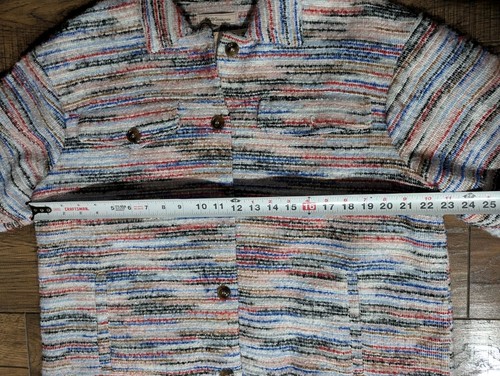 BCBGeneration Button Down Multi Color Shacket Size Medium NWT! Super Soft Comfy - Picture 8 of 19