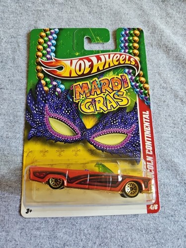 2011 Hot Wheels Mardi Gras '64 LINCOLN CONTINENTAL Orange 4/6 LITTLE BEND 