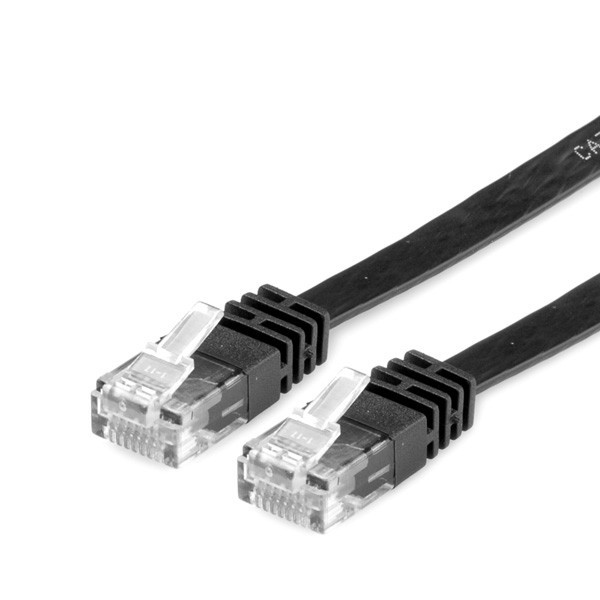 Value 21.99.0822 cavo di rete nero 2 m cat6a u/utp (utp) - Immagine 2
